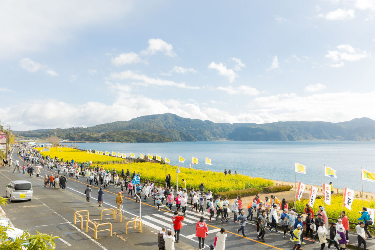 第44回 いぶすき菜の花マラソン　8/1～　エントリー受付開始！！